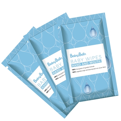Querer einfacher Wegwerffeuchtpflegetücher 60pcs Spunlace RO reinigte Wasser