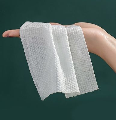 Abwischen-Gesichtsbaumwolltrockenes Baby Soem-ODM 100-120Pcs trockenes Baumwollund erwachsenes Abwischen