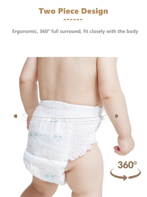 Baby-Sorgfalt-keucht weiche Oberflächenbaby-Windel Baby hochziehen Hosen-Hersteller