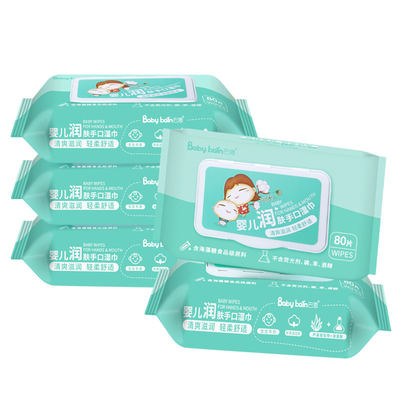 Soem-ODM-Wegwerffeuchtpflegetücher 80pcs