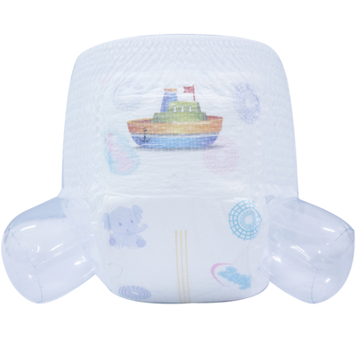 Soemwegwerfbaby ziehen Hosen-Windeln mit Verhinderungs-Kanal des Leck-3D hoch