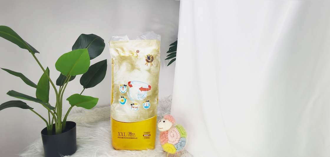 Keuchen Baumwollsaft-Kern-erstklassige Wegwerfwindeln 100% für Baby-Sorgfalt