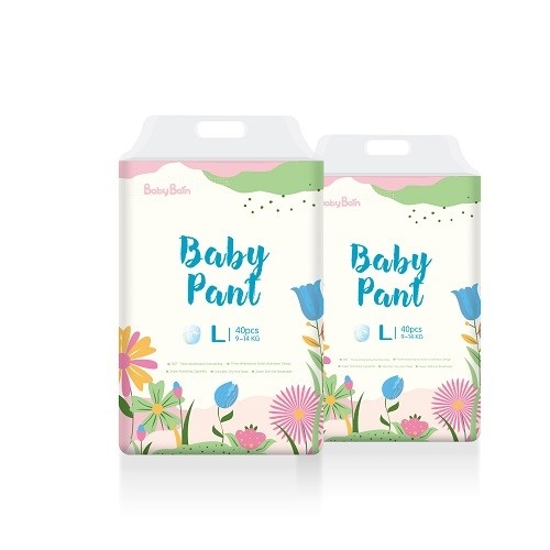 Soem- oder ODM-Baumwollbaby ziehen Hosen-hohe Absorptions-Trainings-Hosen hoch